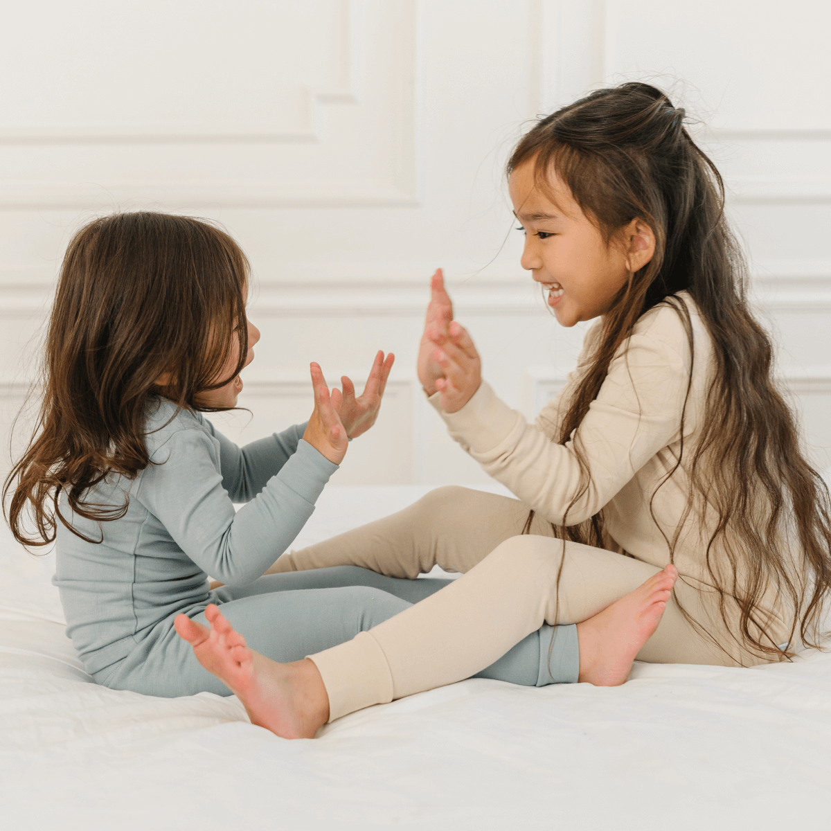 Toddler/Kids Bamboo Pajamas - Slate -DS