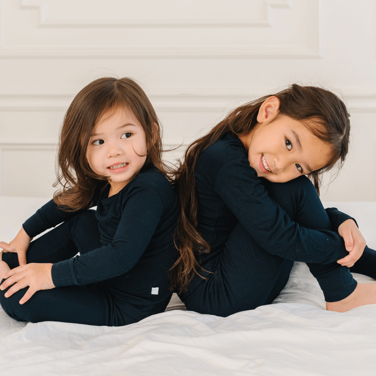 Toddler/Kids Bamboo Pajamas - Midnight Black -DS