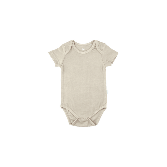 Baby Short-Sleeve Bamboo Bodysuit -DS