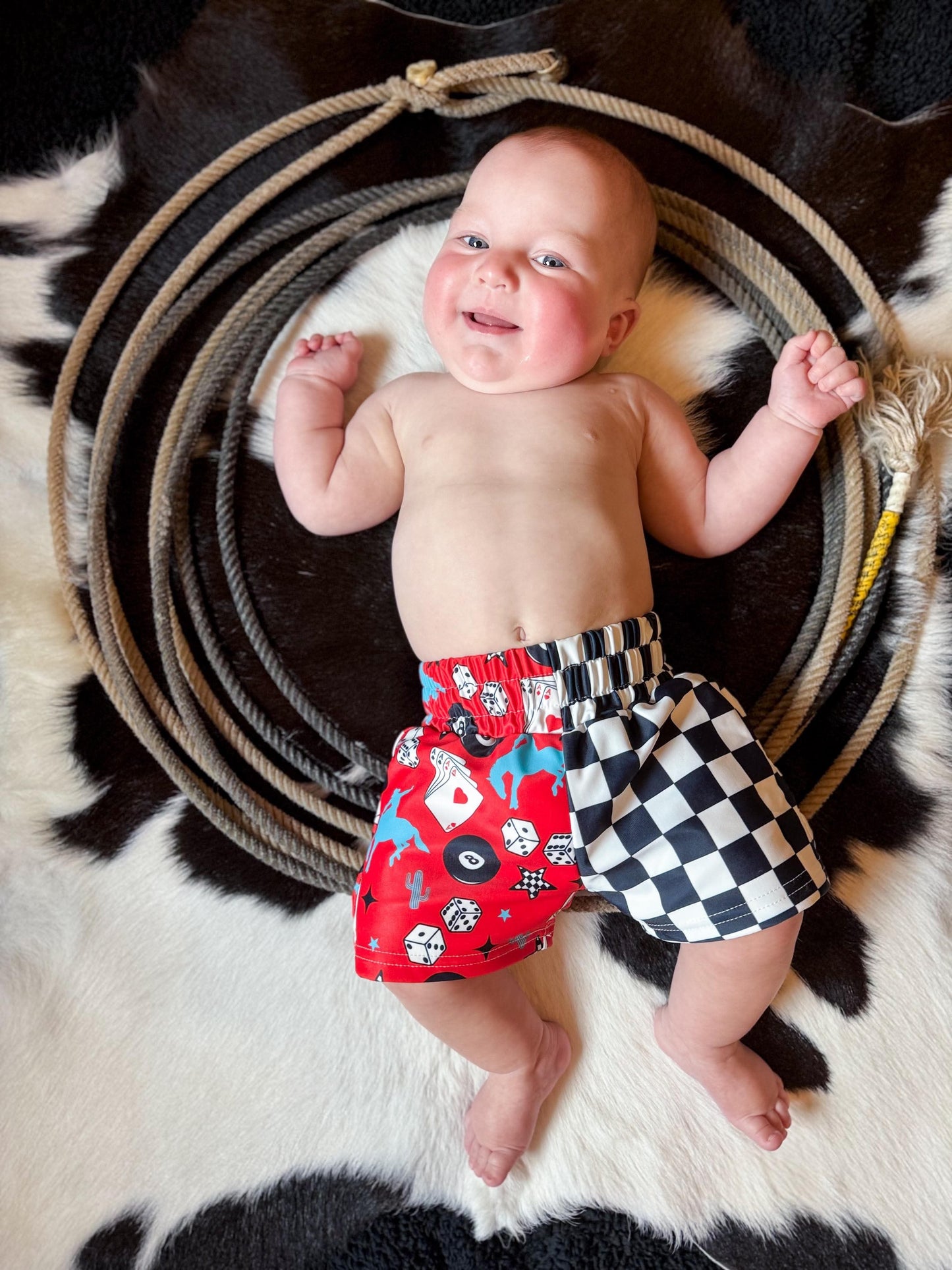 Luck Of The Draw Swim Trunks -DS