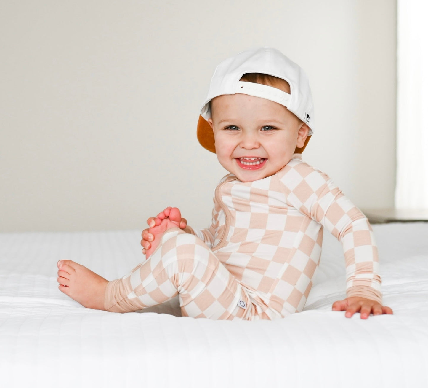 SANDY CHECKERS DREAM ROMPER -DS