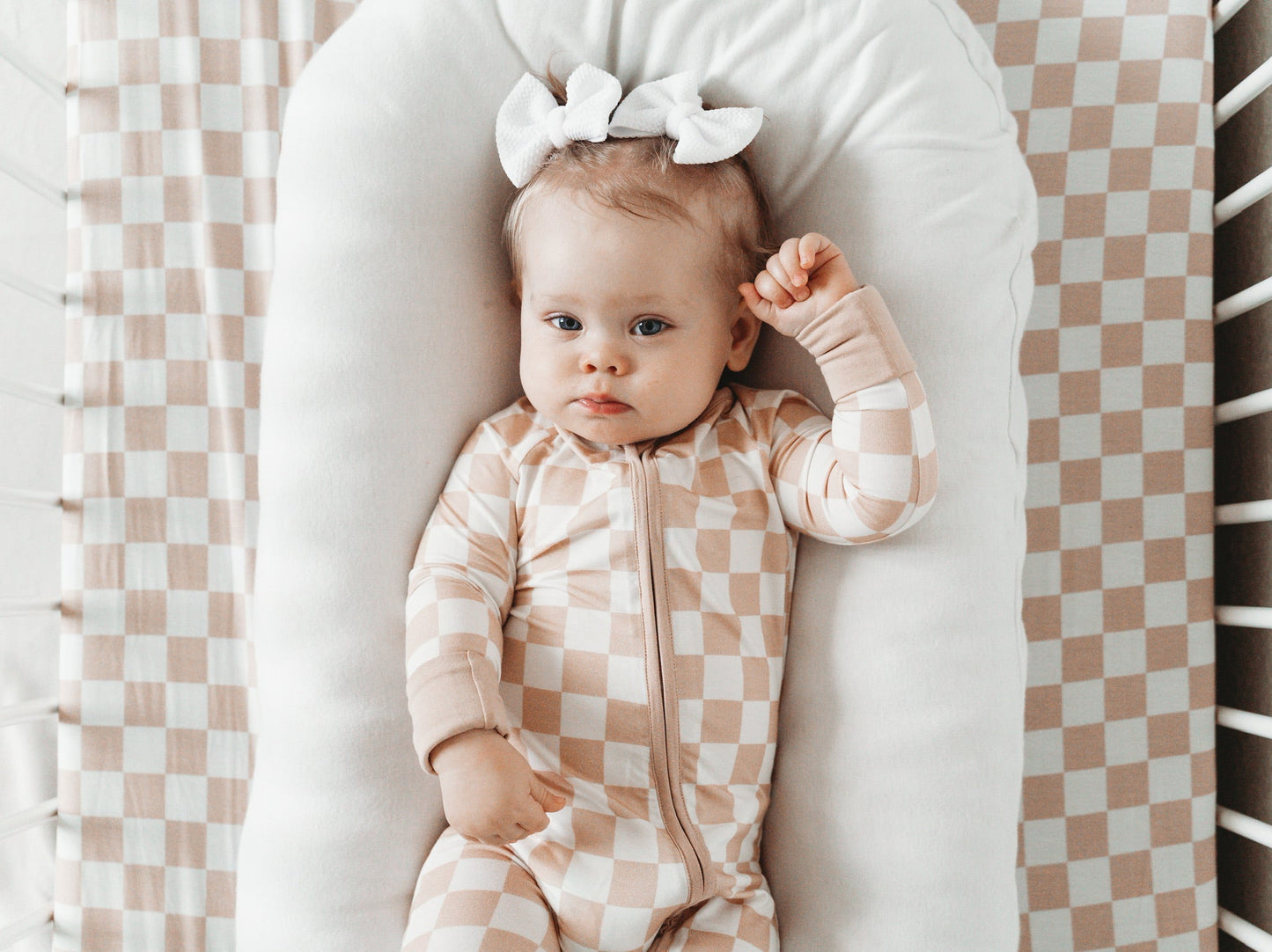 SANDY CHECKERS DREAM ROMPER -DS