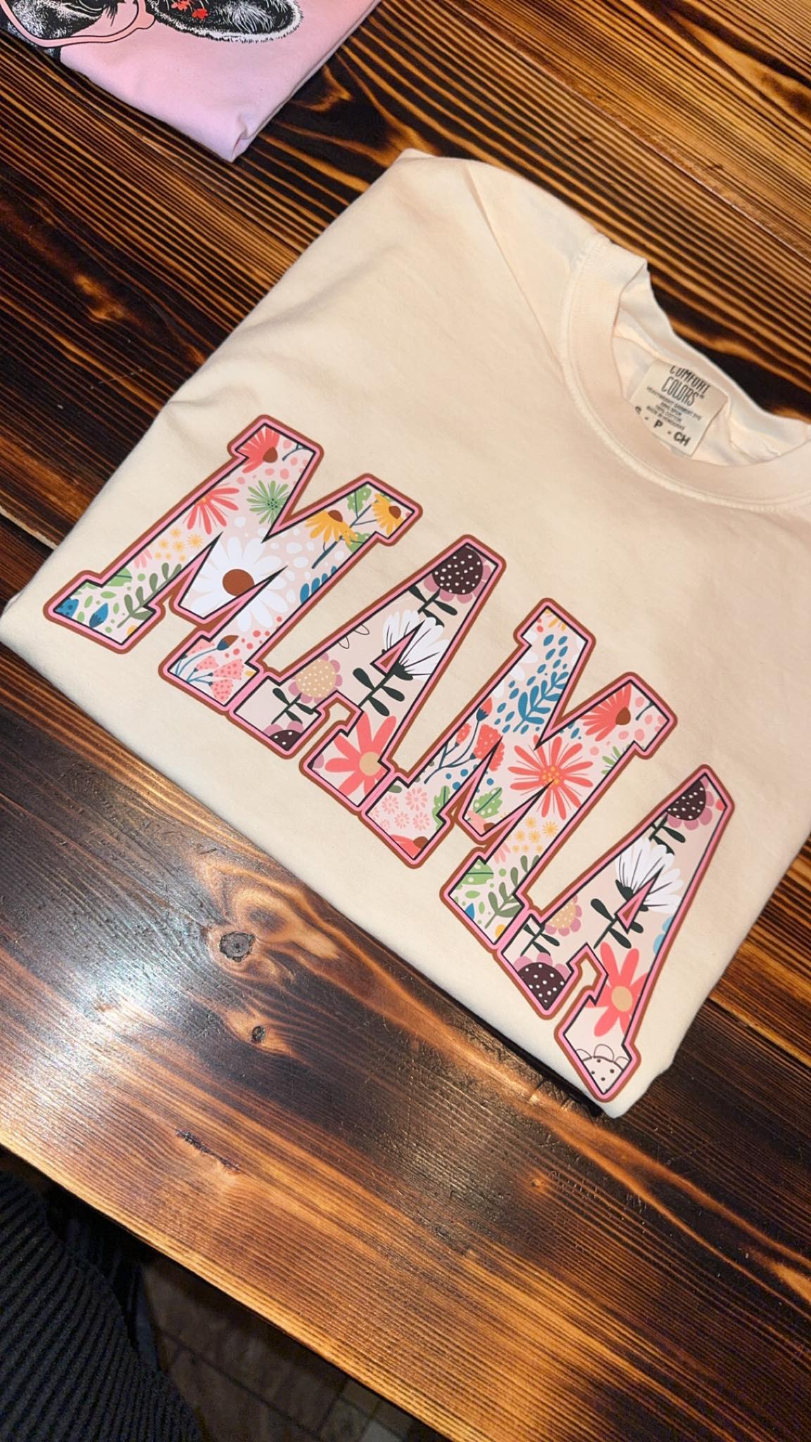 Floaral Mama T-Shirt SMALL - RTS