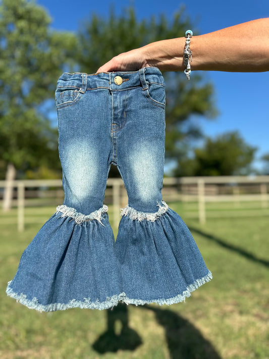 Denim Bell Bottoms -DS