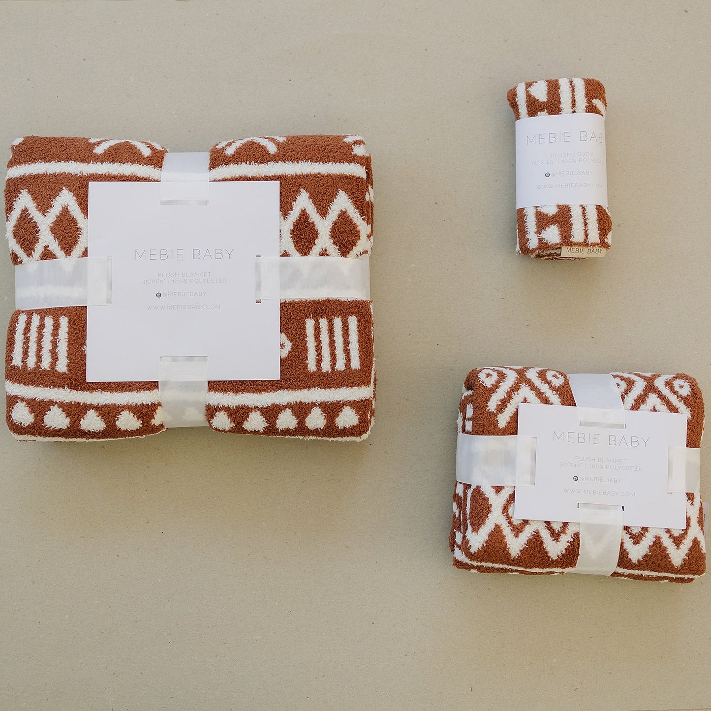 DS- Rust Alpine Plush Blanket