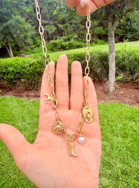 Western Charm Necklace -RTS