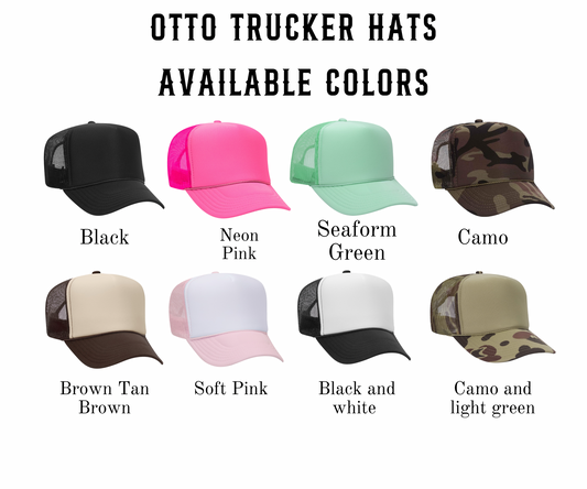 ALL THE THINGS TRUCKER HAT -DS