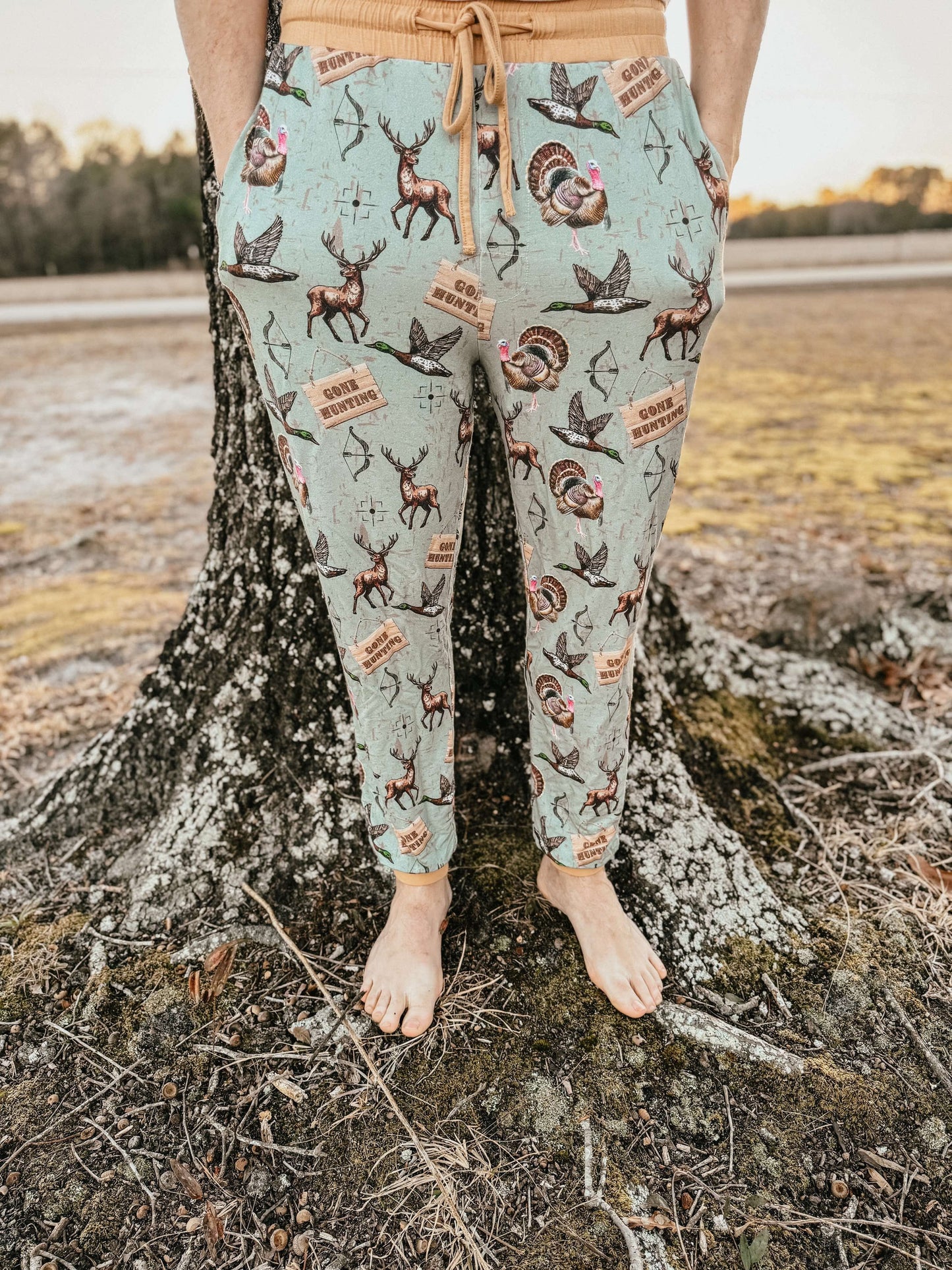 Hunting Adult Bamboo PJ Pants -DS