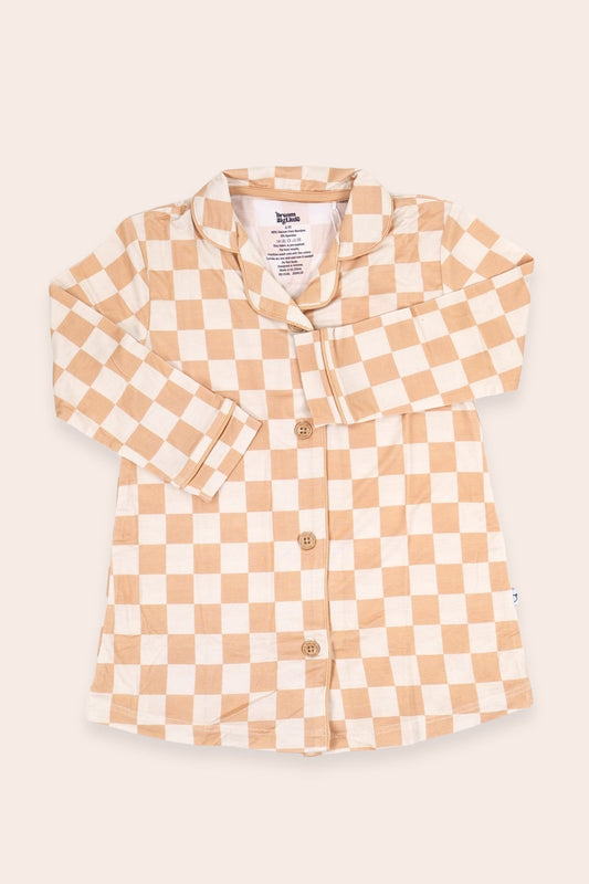 SANDY CHECKERS GIRL'S DREAM GOWN -DS