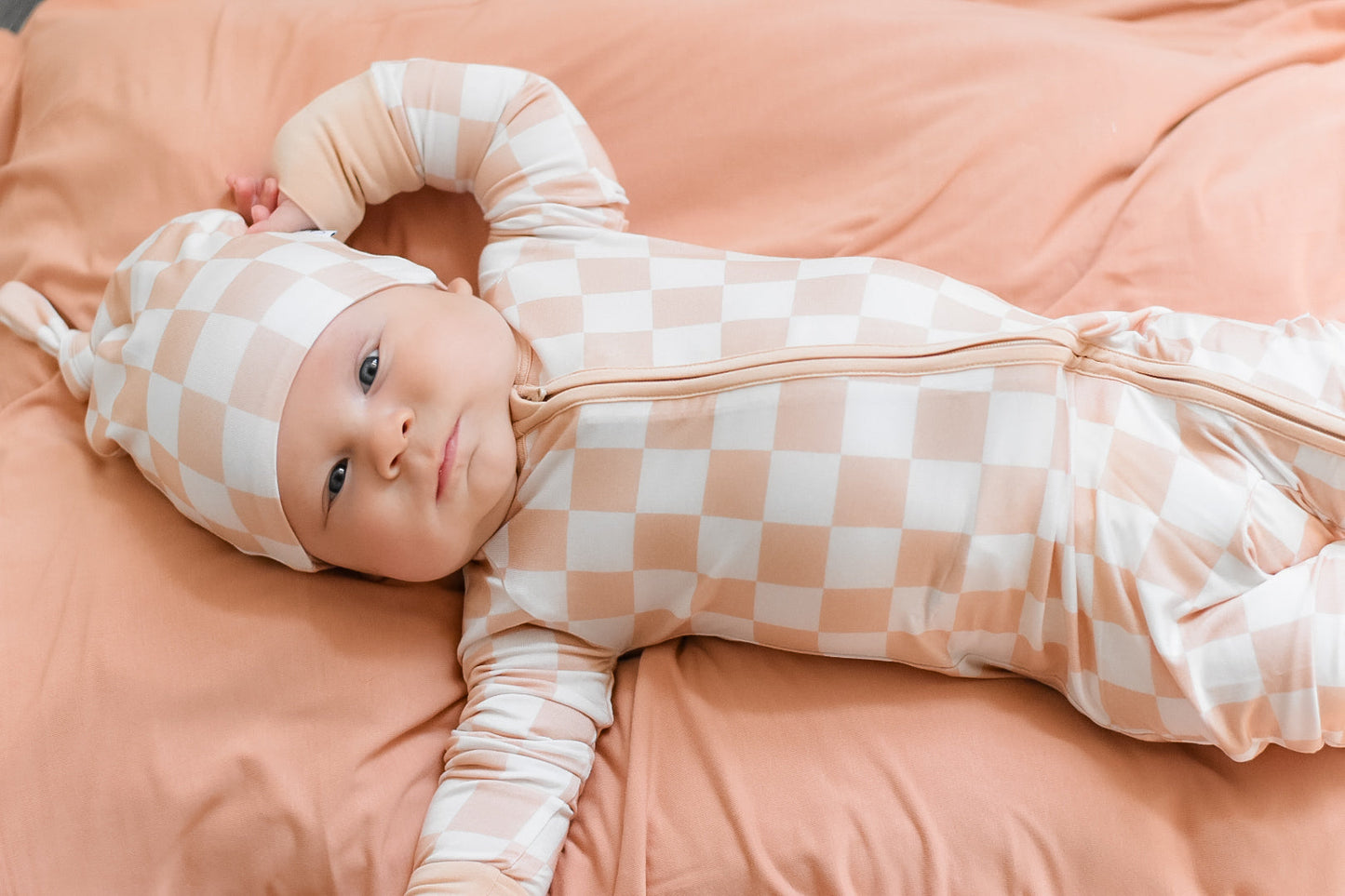 SANDY CHECKERS DREAM ROMPER -DS