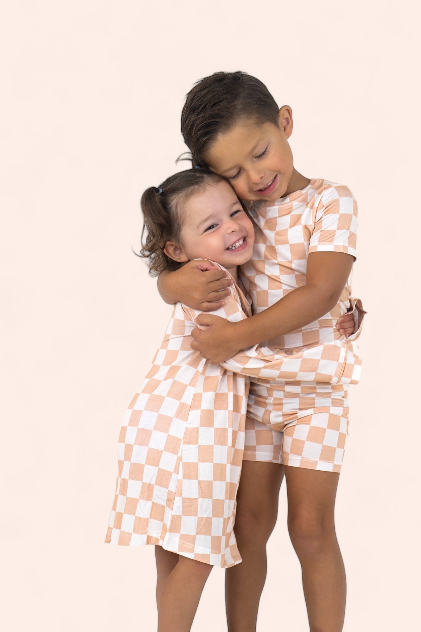 SANDY CHECKERS DREAM SHORT SET -DS