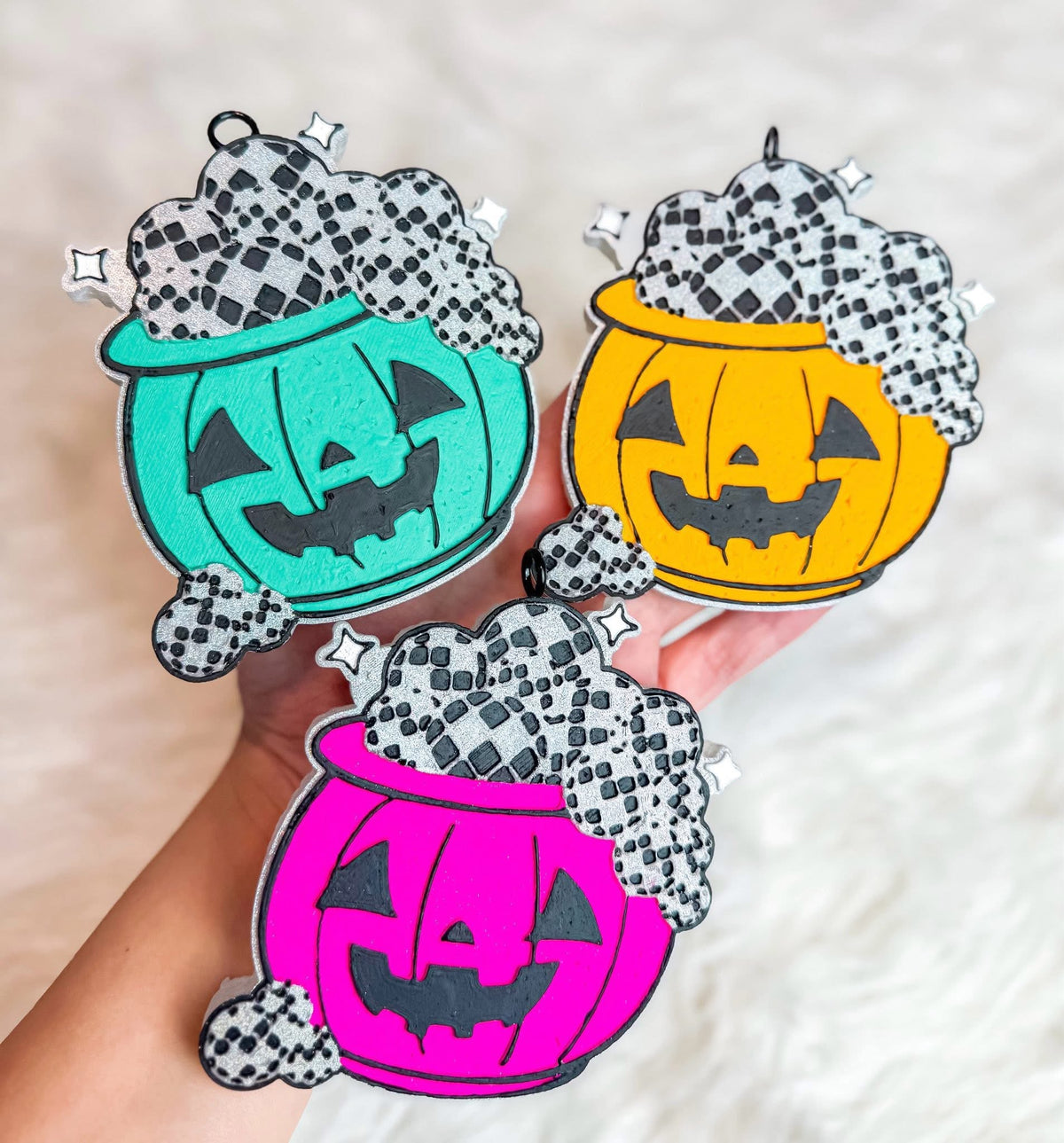 Disco Pumpkin Freshie -DS