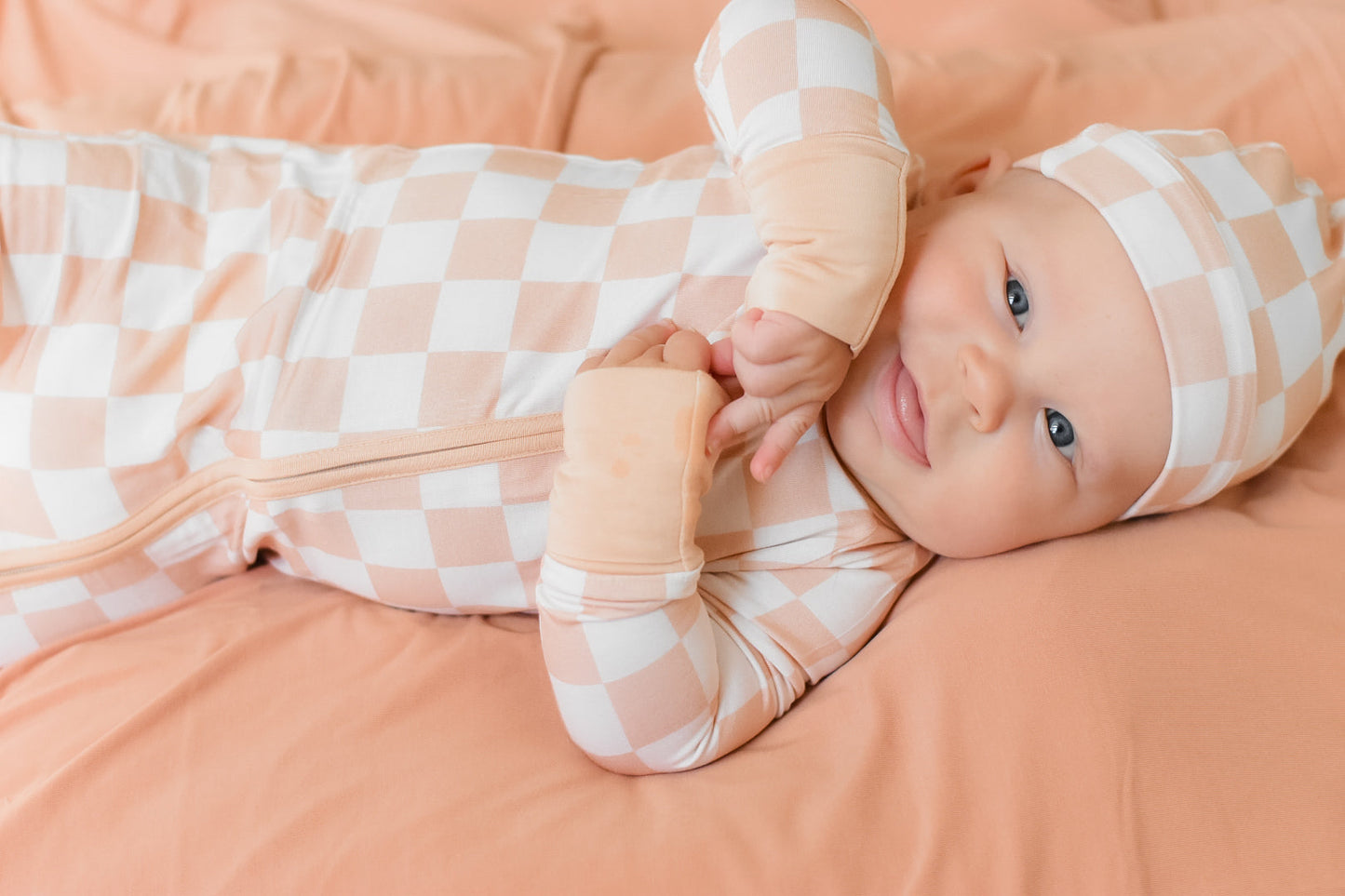 SANDY CHECKERS DREAM ROMPER -DS