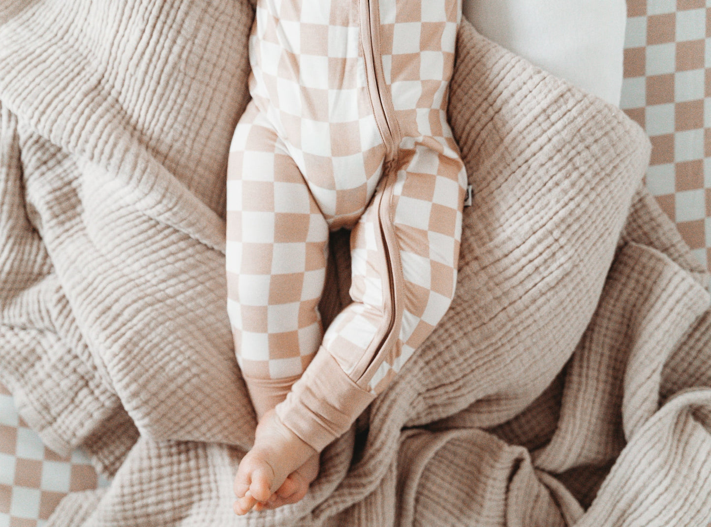 SANDY CHECKERS DREAM ROMPER -DS