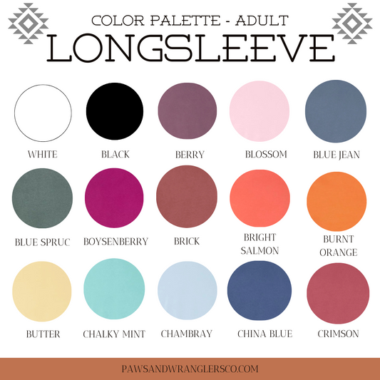 LONG SLEEVE- Jesus and Cowboys