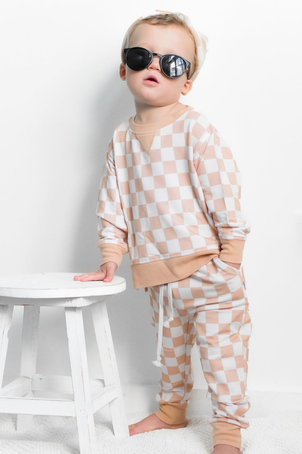 SANDY CHECKERS DREAM PULLOVER -DS
