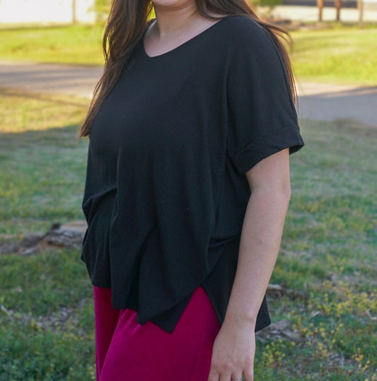 DS- Malibu Plus Top // Black