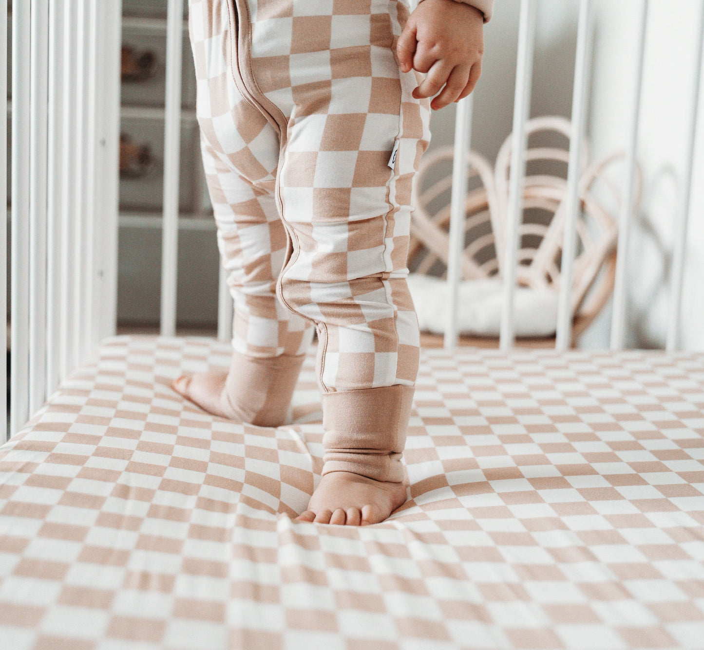 SANDY CHECKERS DREAM ROMPER -DS