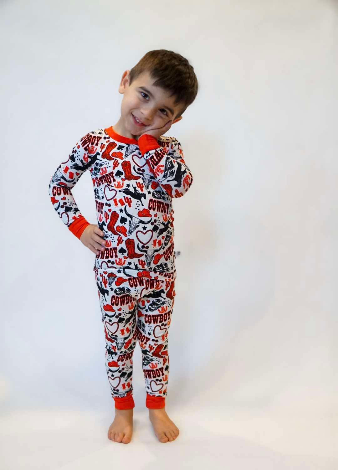 Red Cowboy Bamboo Set -DS