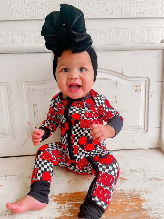 Checkered Heart Breaker Bamboo Sleeper -DS