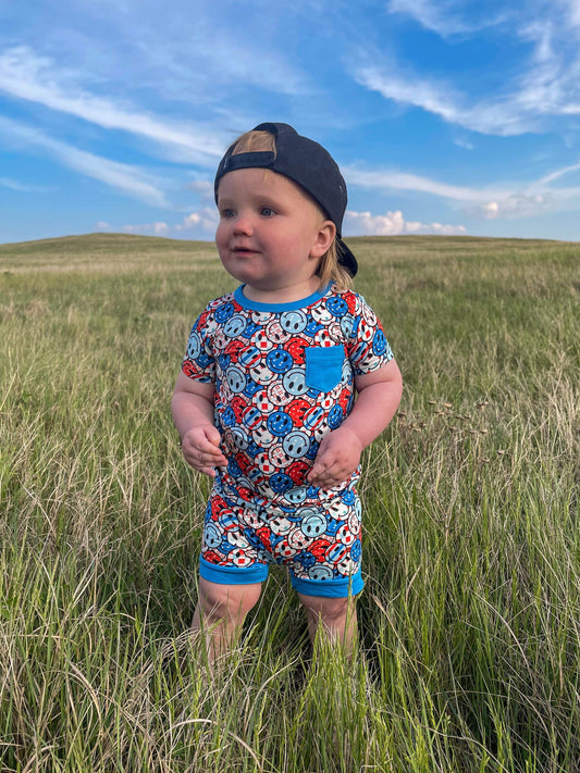 Smile USA Bamboo Sleep Short Set -DS