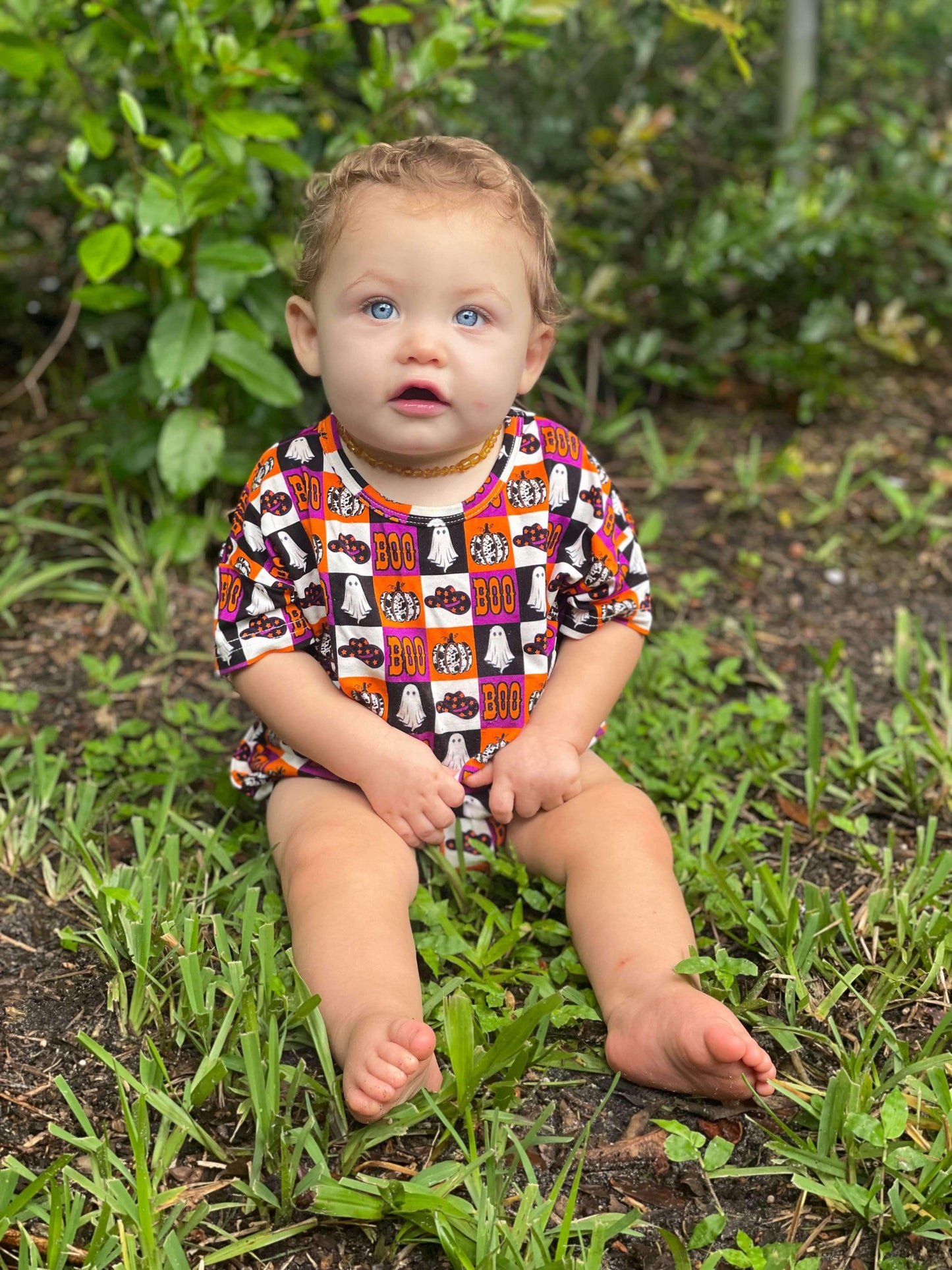 BOO Oversized Bamboo Romper -DS