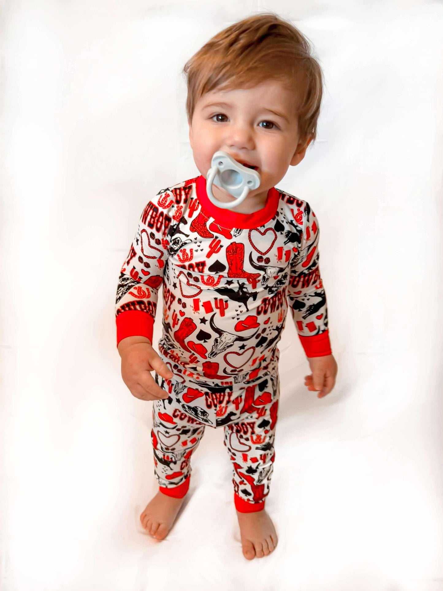 Red Cowboy Bamboo Set -DS