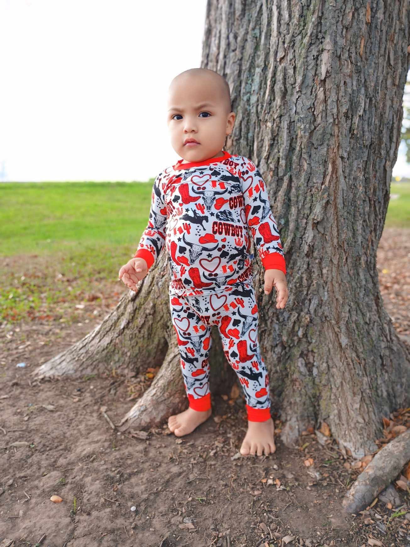 Red Cowboy Bamboo Set -DS
