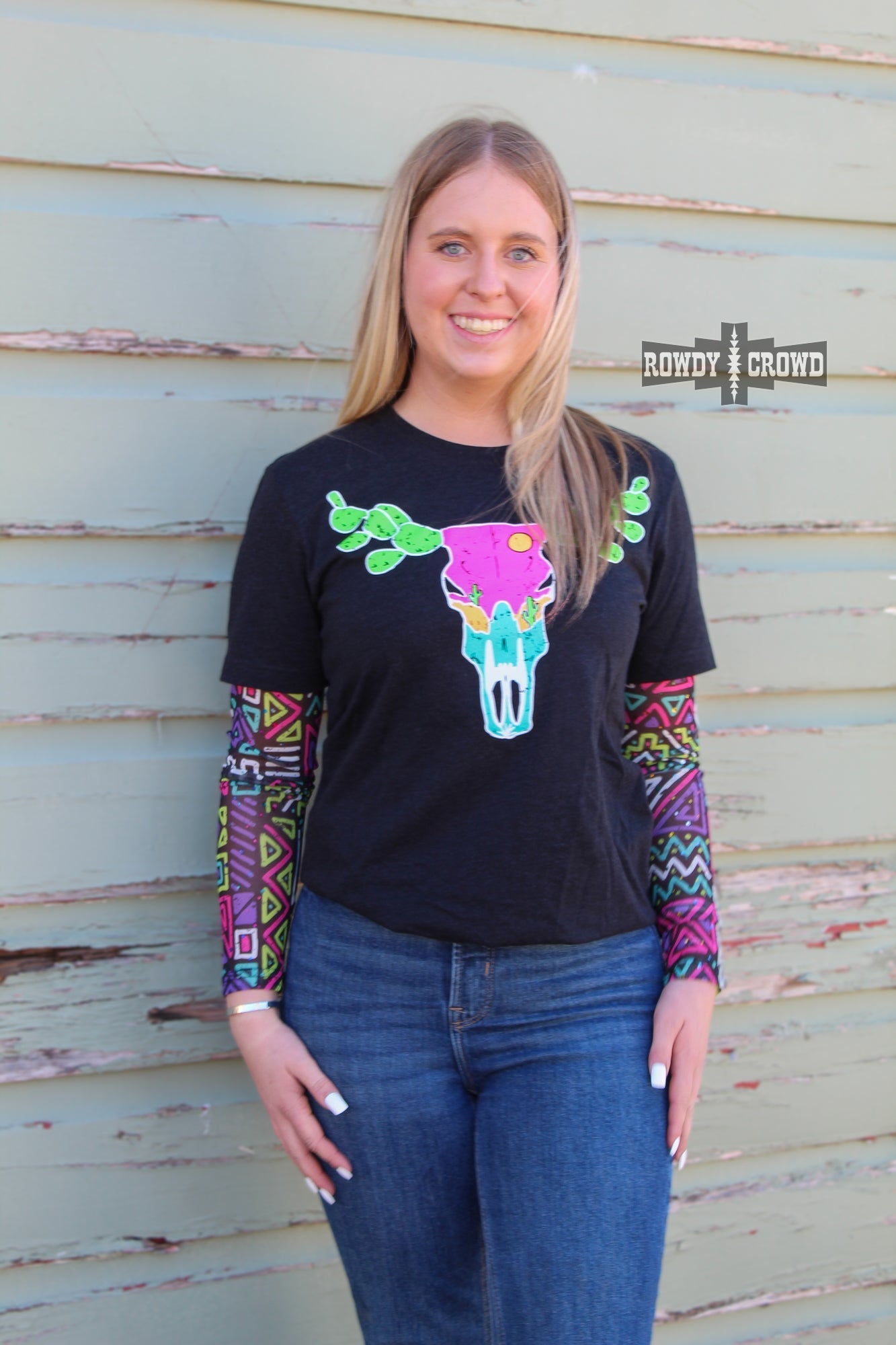 Spaced Out Mesh Top -DS