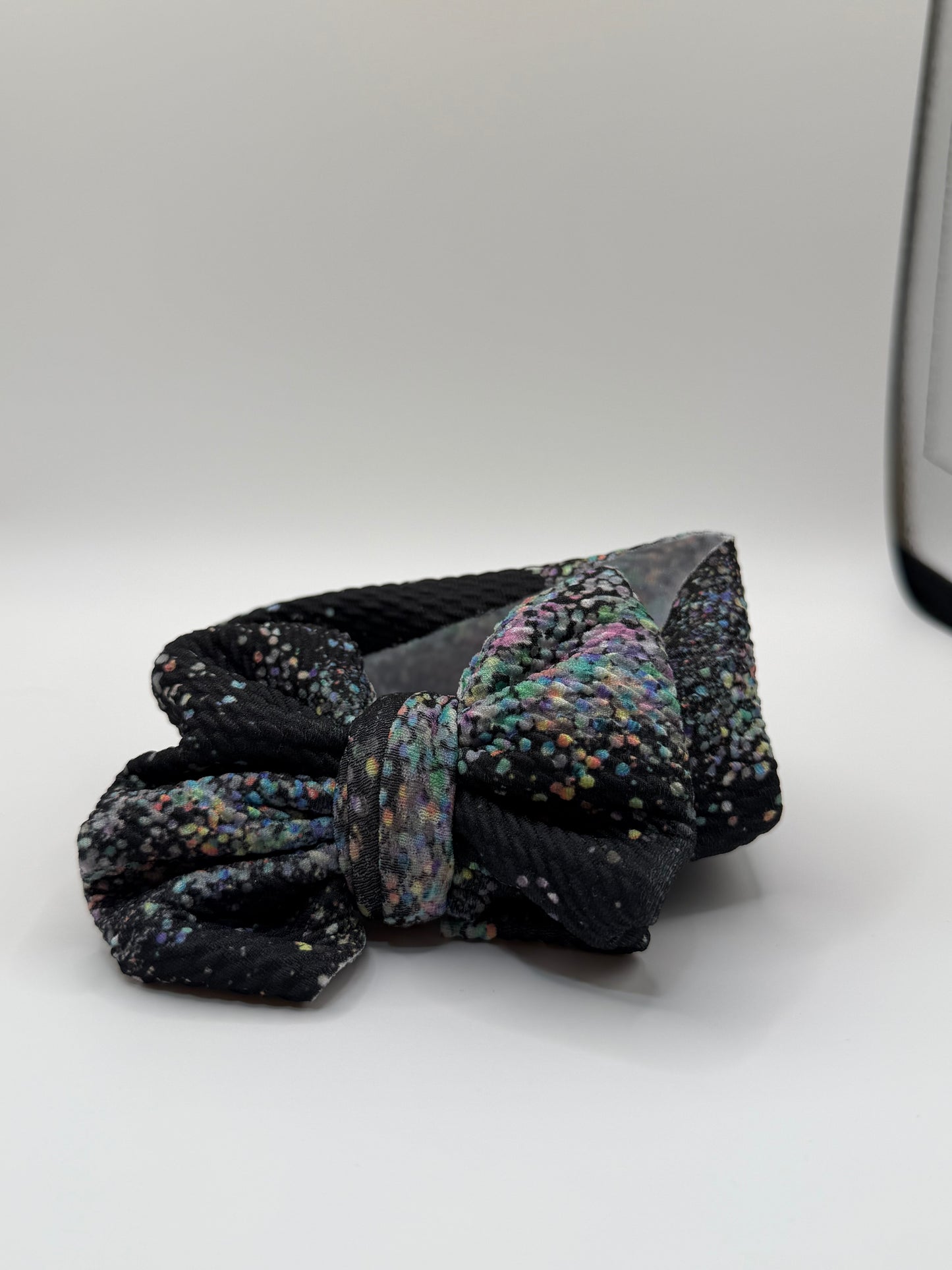 SPARKLE BOW 5'' Band Newborn - RTS