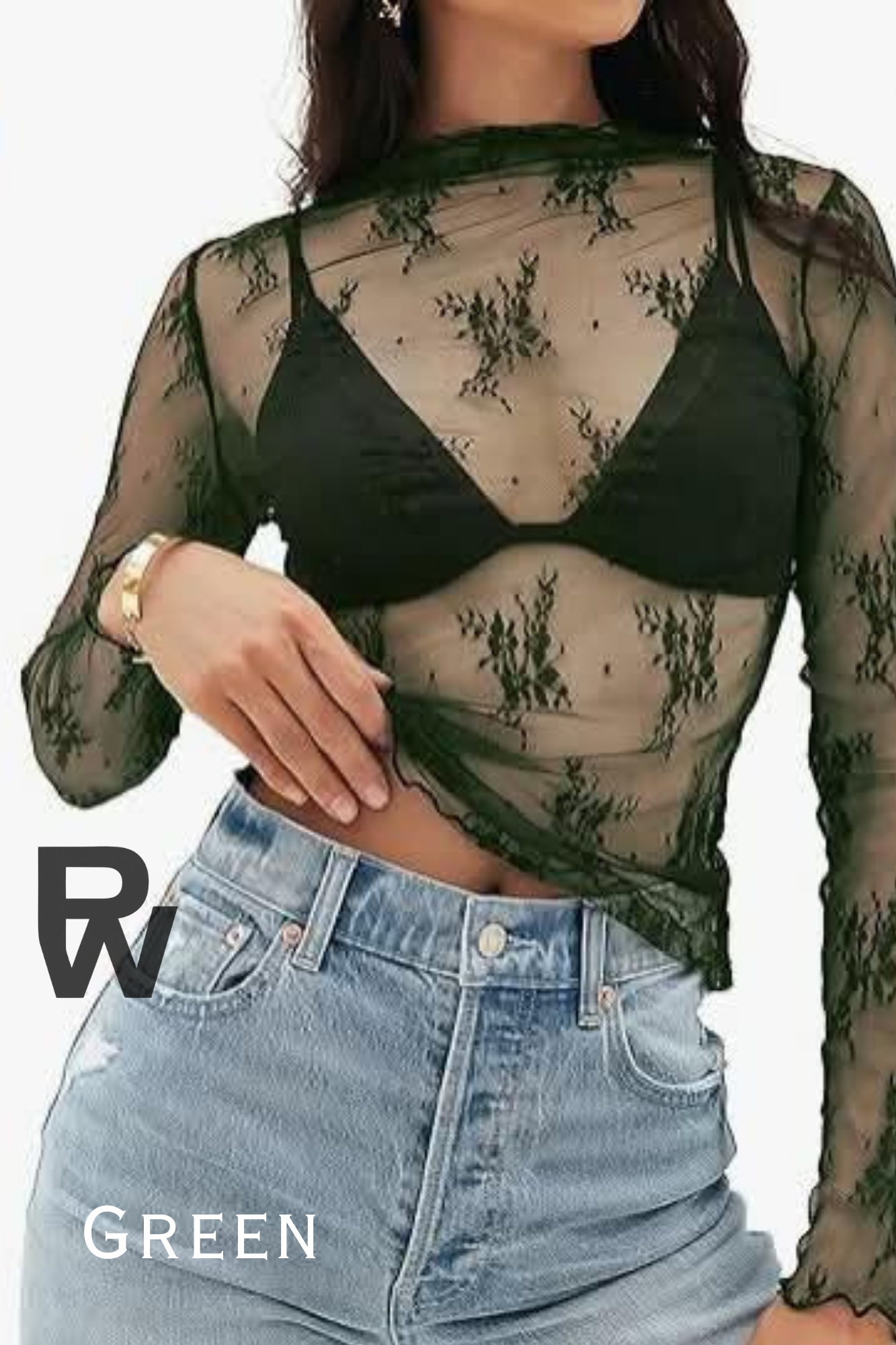 PREORDER- Spring Lace Mesh Tops