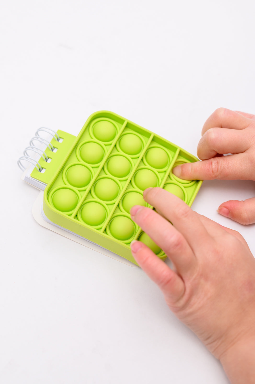 Mini Pop It Notebook in Green -DS