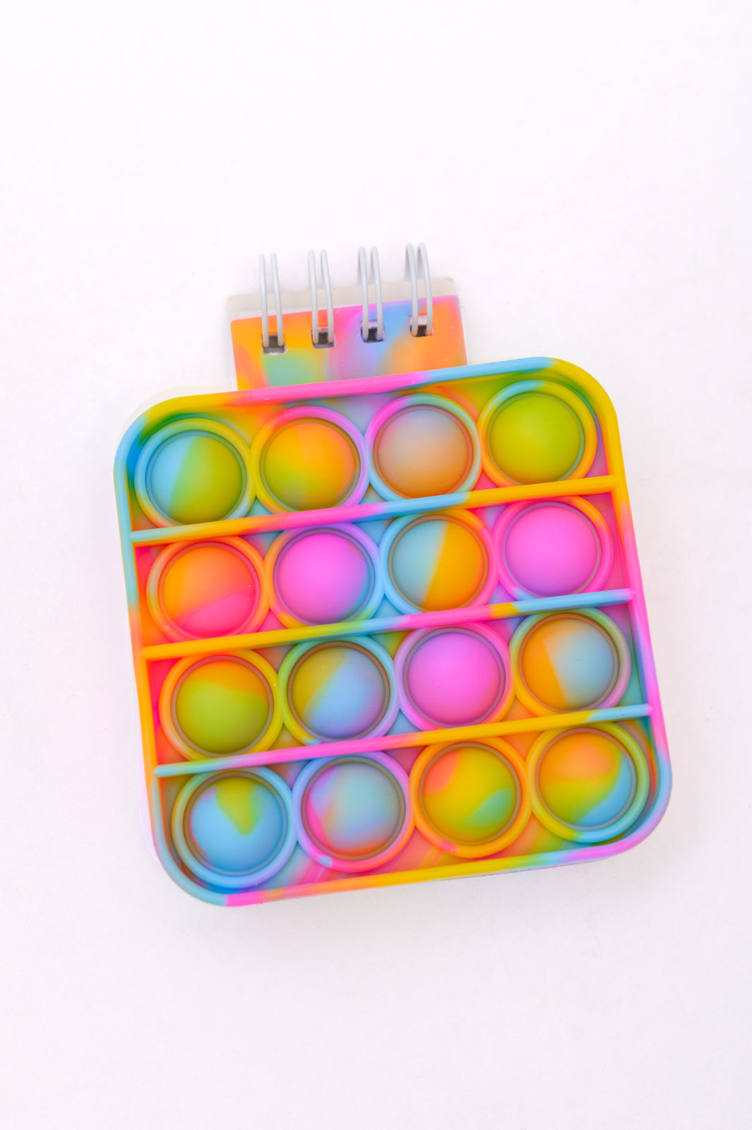 Mini Pop It Notebook in Rainbow -DS
