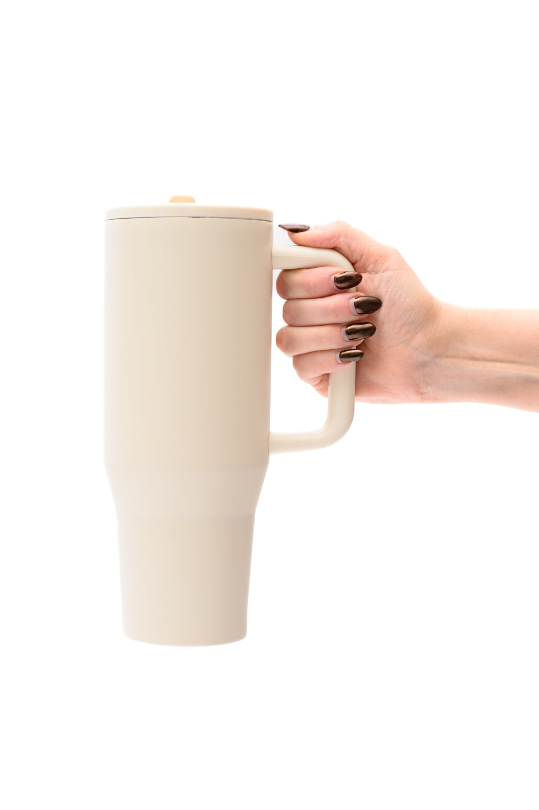 No Spill 40oz Tumbler in Off White -DS