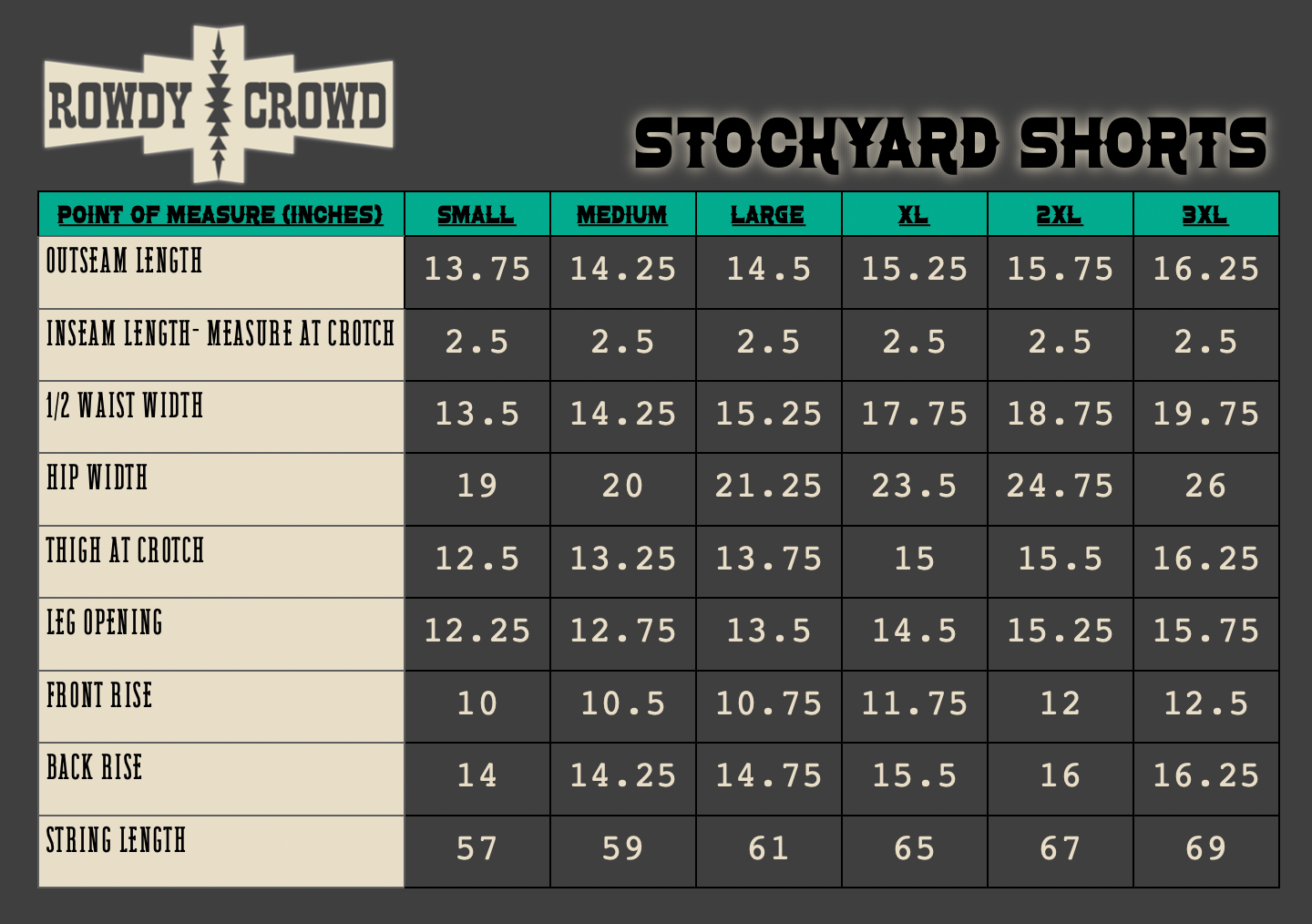 Stockyard Shorts -DS