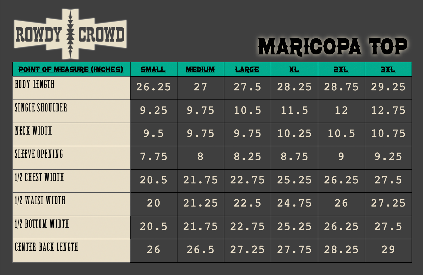 Maricopa Top -DS