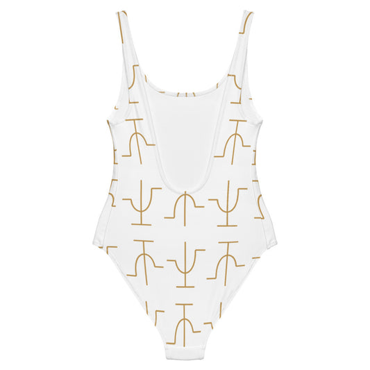ALL Branded One-Piece Swimsuit -DS
