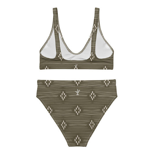 Diamond Back high-waisted bikini -DS