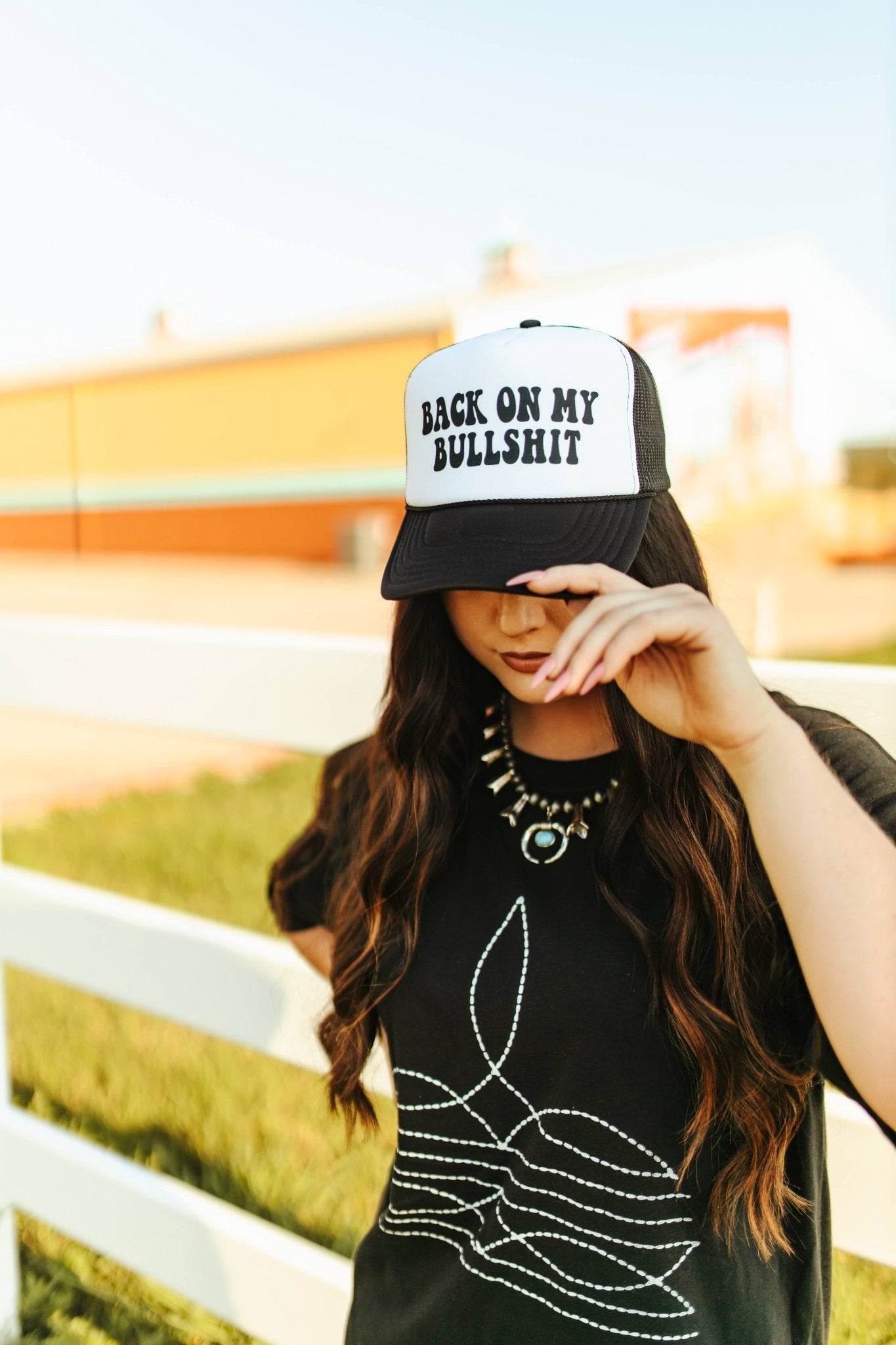 Back On My Bullshit Trucker Hat -DS