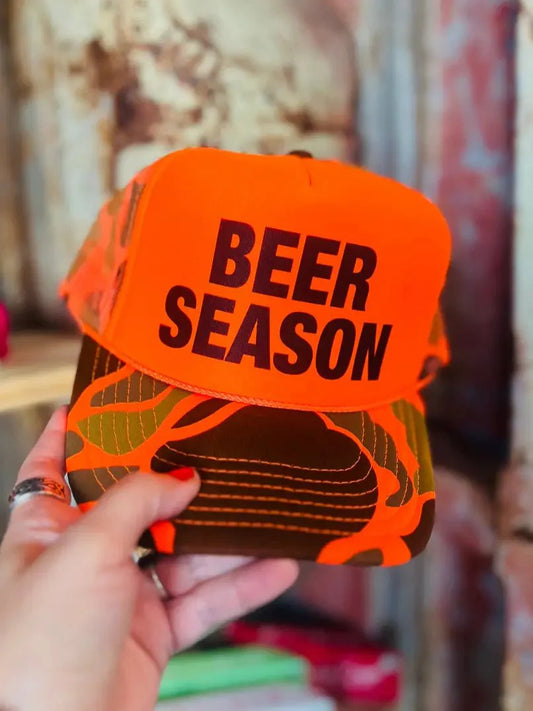 Beer Season Trucker Hat -DS