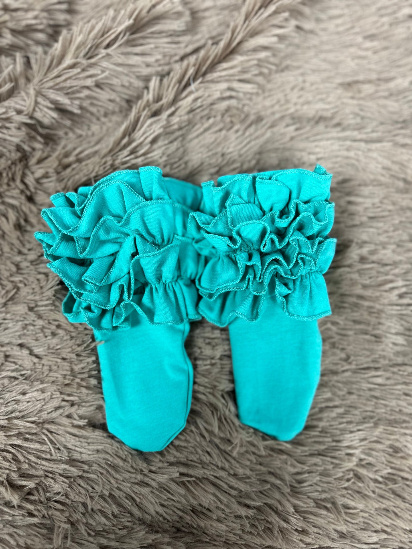Ankle Ruffle Socks (Multiple Colors) -DS