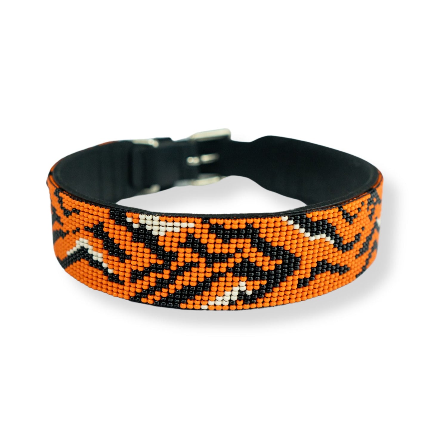 Tiger Sambboho dog collar (animal print collection) -DS