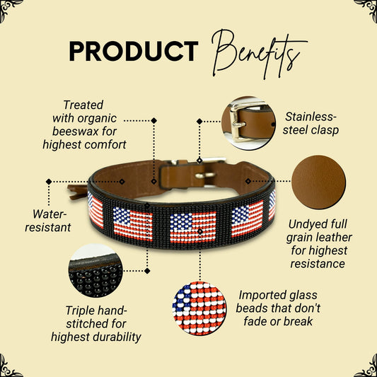 USA Sambboho dog collar -DS