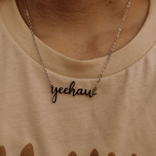 Yee Haw Chain Necklace -DS