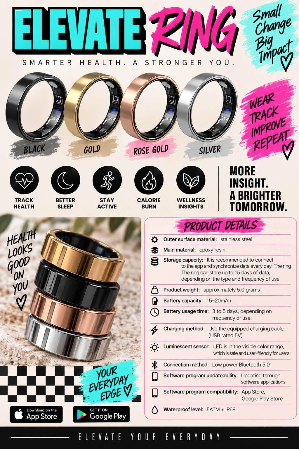 Elevate Smart Ring - PREORDER