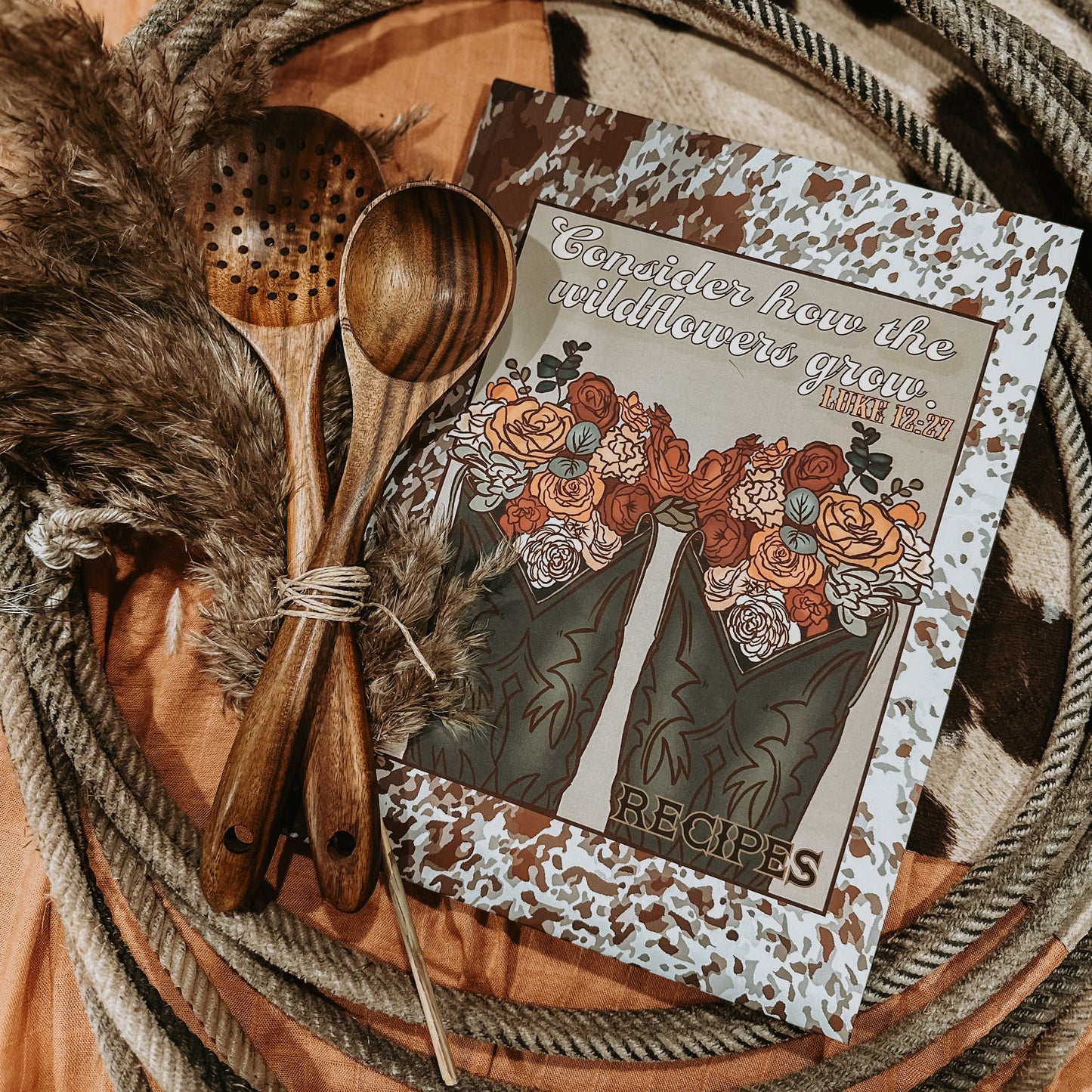 Recipe Book - Wildflower Cover -DS