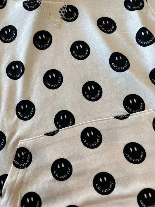 Cool Vibes Only Hooded Top -DS