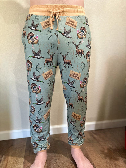 Hunting Adult Bamboo PJ Pants -DS