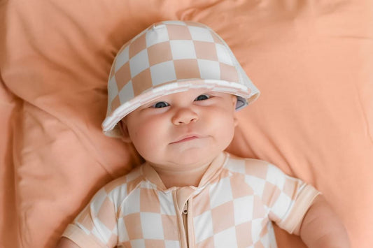 SANDY CHECKERS DREAM TRUCKER HAT -DS