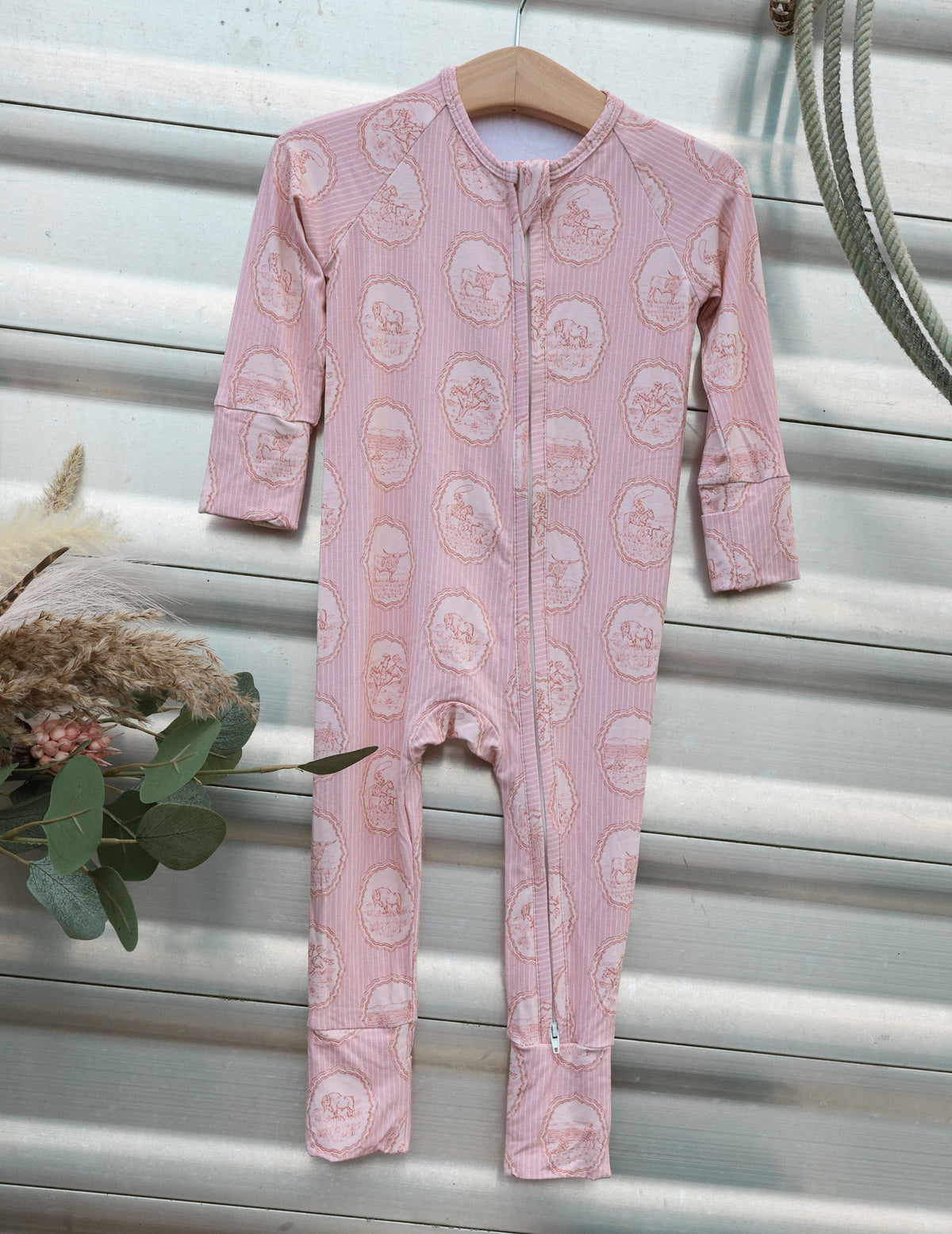 The Cowgirl Western Heirloom Bamboo Sleeper -DS